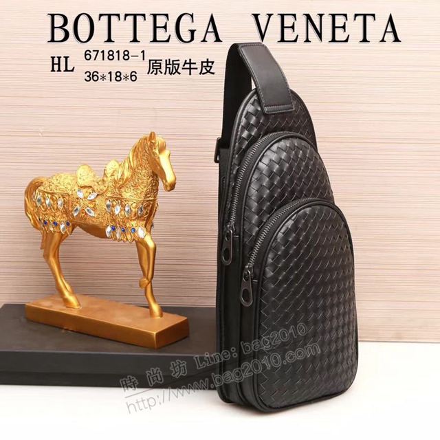 BV男包 782929-1 寶緹嘉經典爆款胸包 BV男斜挎包  nbq1015